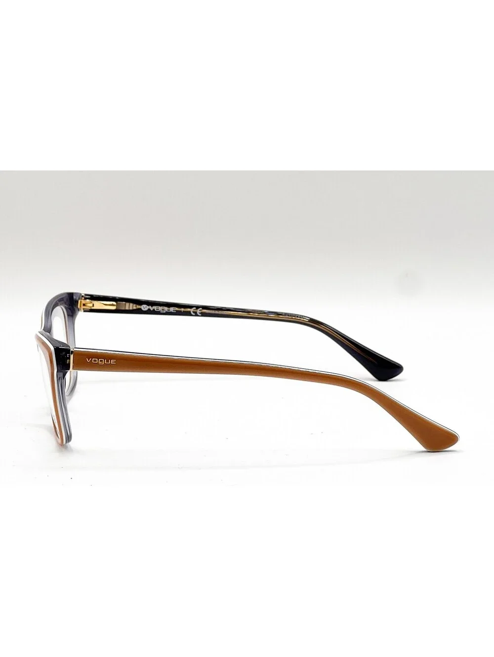 Vogue VO 2763 2012 Beige Blue Rectangle Authentic Eyeglass Frames 51-17